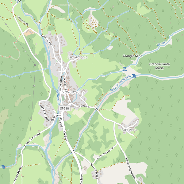 Mappa Monumenti Di Novalesa Lombardo Geosystems