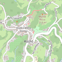 Mappa parcheggi di Asolo Lombardo Geosystems