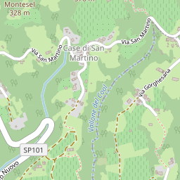 Mappa parcheggi di Asolo Lombardo Geosystems