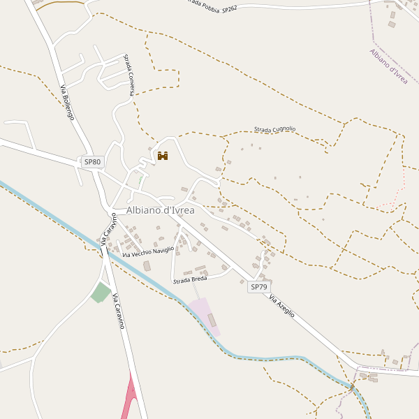 Thumbnail mappa supermercati di Albiano d'Ivrea