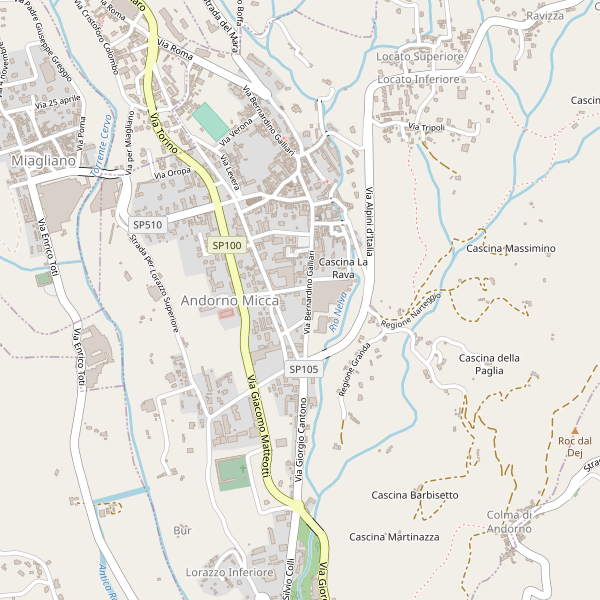 Thumbnail mappa hotel di Andorno Micca