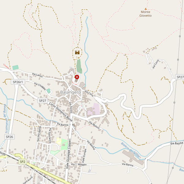 Thumbnail mappa librerie di Balangero