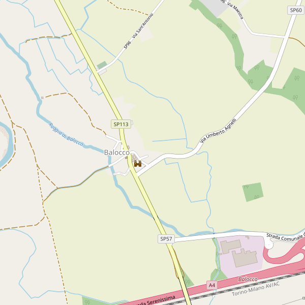 Thumbnail mappa ristoranti di Balocco