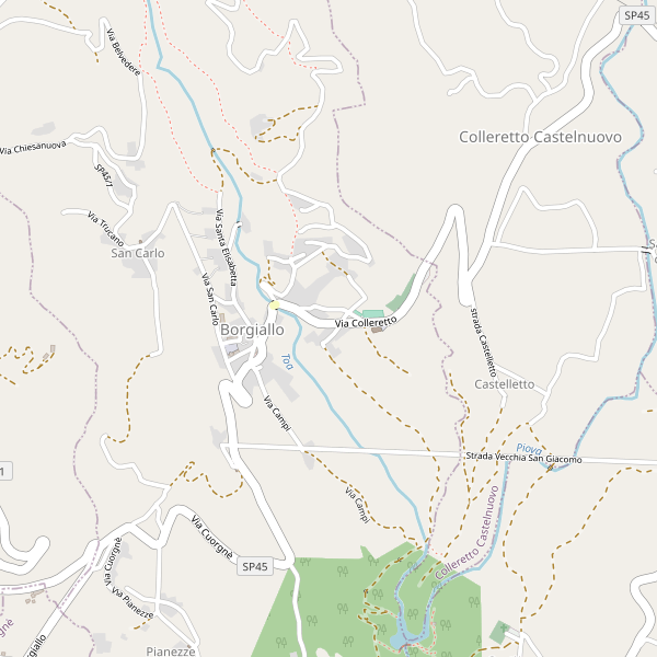 Thumbnail mappa tabaccai di Borgiallo