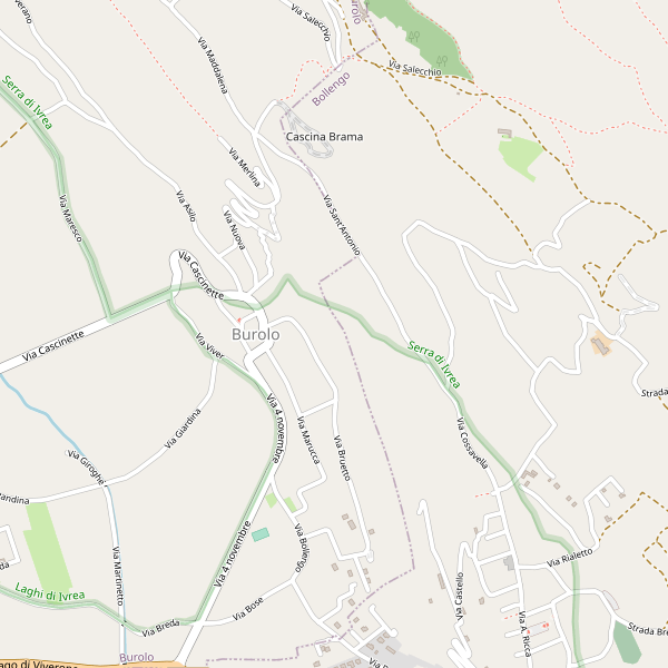 Thumbnail mappa hotel di Burolo