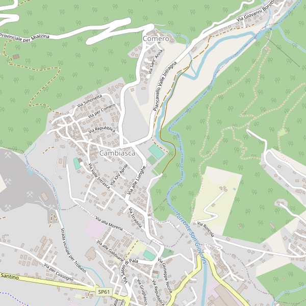 Thumbnail mappa hotel di Cambiasca