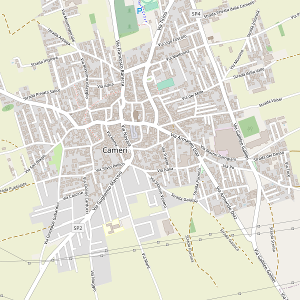 Thumbnail mappa campisportivi di Cameri