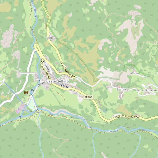 Thumbnail mappa ristoranti di Casteldelfino