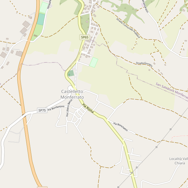 Thumbnail mappa hotel di Castelletto Monferrato