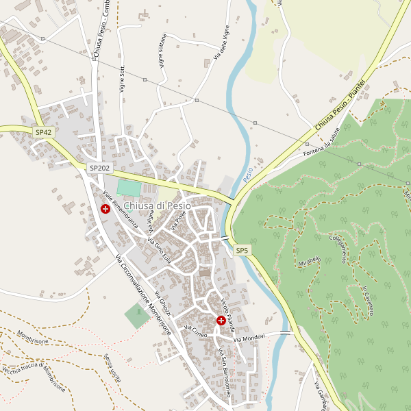 Thumbnail mappa stradale di Chiusa di Pesio