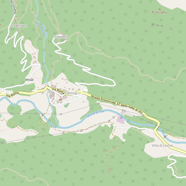 Thumbnail mappa hotel di Lemie