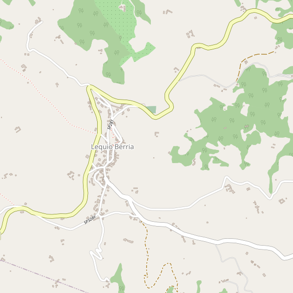 Thumbnail mappa stradale di Lequio Berria