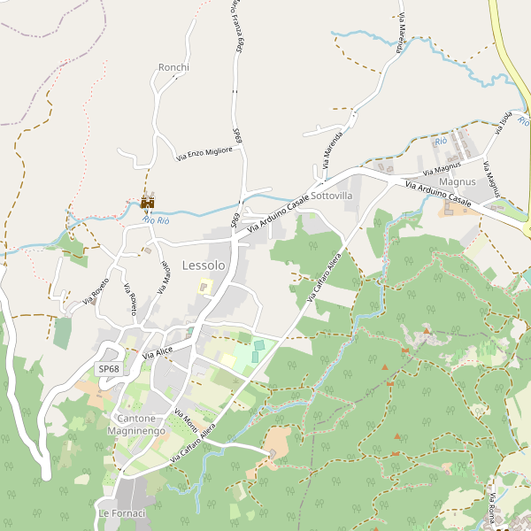 Thumbnail mappa hotel di Lessolo