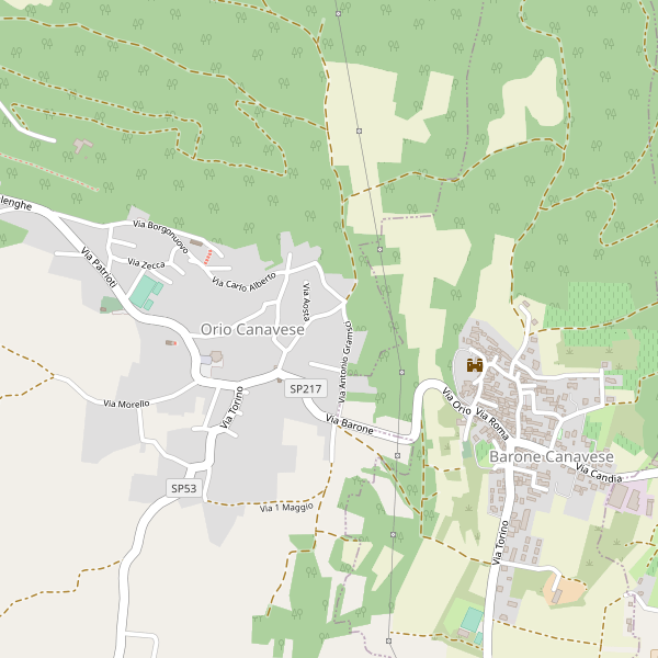 Thumbnail mappa chiese di Orio Canavese