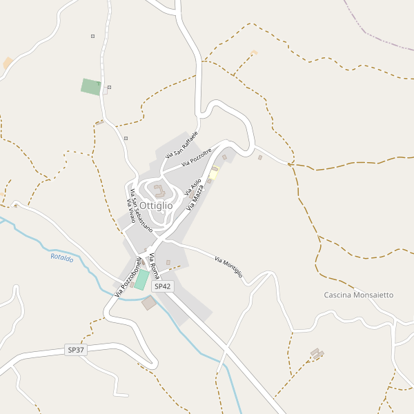 Thumbnail mappa hotel di Ottiglio