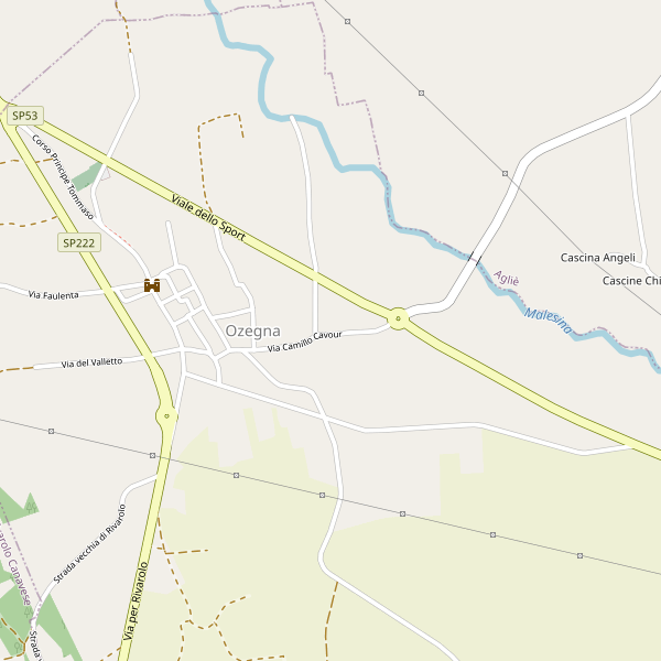 Thumbnail mappa taxi di Ozegna