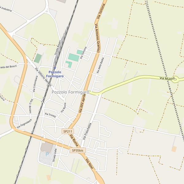 Thumbnail mappa piscine di Pozzolo Formigaro