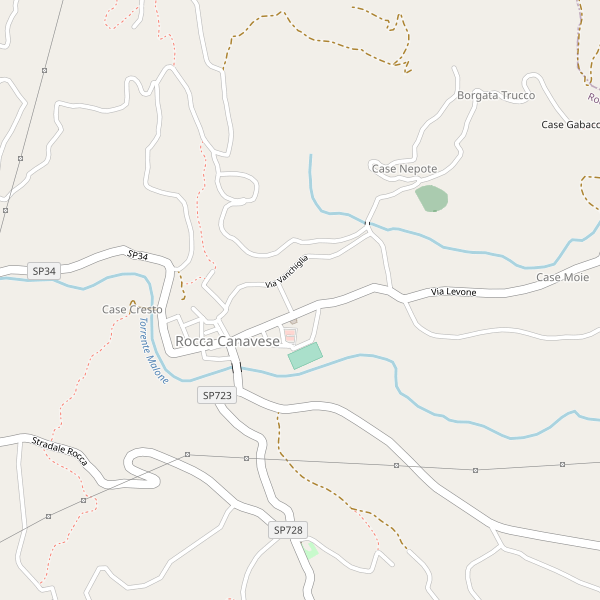 Thumbnail mappa informazioni di Rocca Canavese