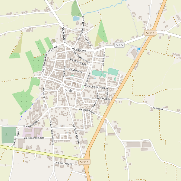 Thumbnail mappa bar di Sale
