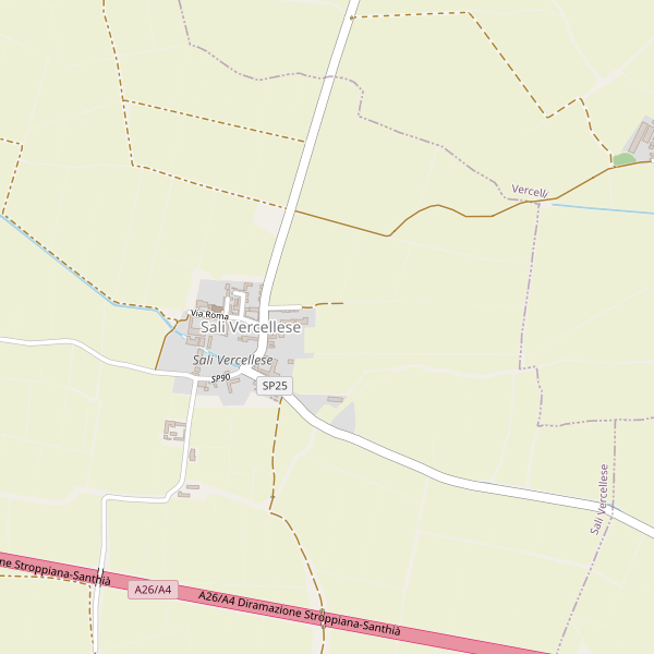 Thumbnail mappa hotel di Sali Vercellese