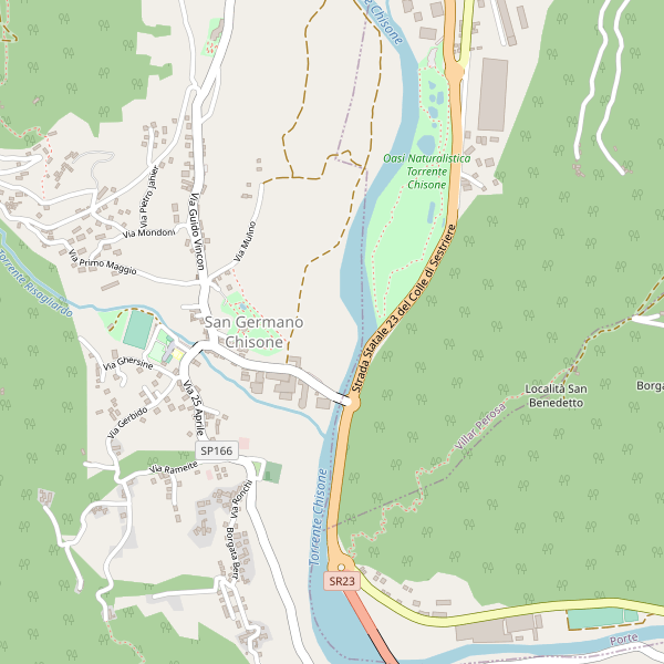 Thumbnail mappa scuole di San Germano Chisone
