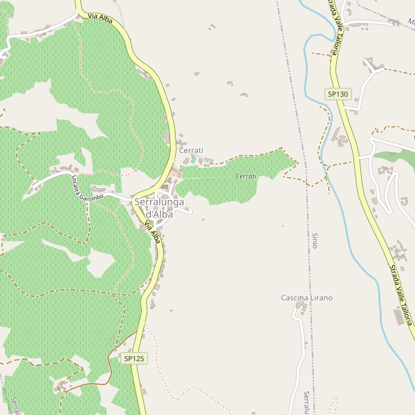 Thumbnail mappa supermercati di Serralunga d'Alba