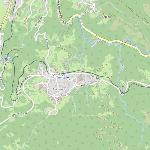 Thumbnail mappa benzinai di Trontano