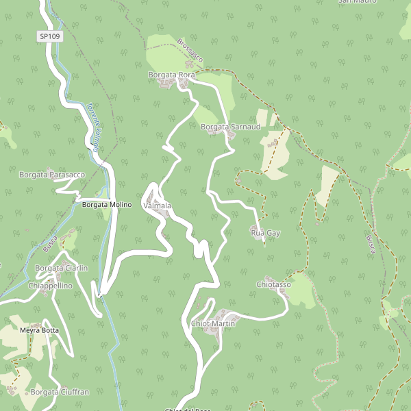 Thumbnail mappa macellerie di Valmala