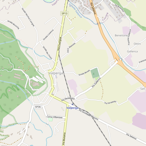 Thumbnail mappa chiese di Valperga