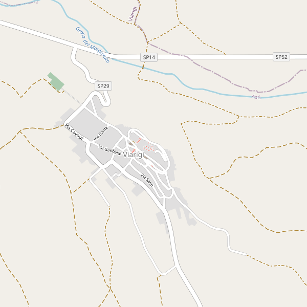 Thumbnail mappa hotel di Viarigi