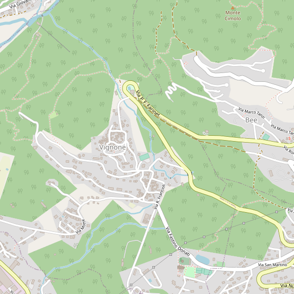 Thumbnail mappa stazionibus di Vignone