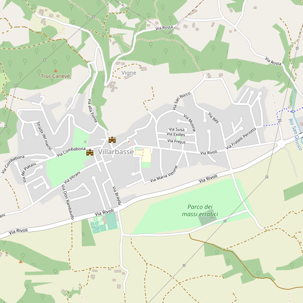 Thumbnail mappa stradale di Villarbasse