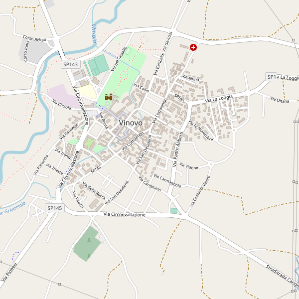 Thumbnail mappa stazioni di Vinovo