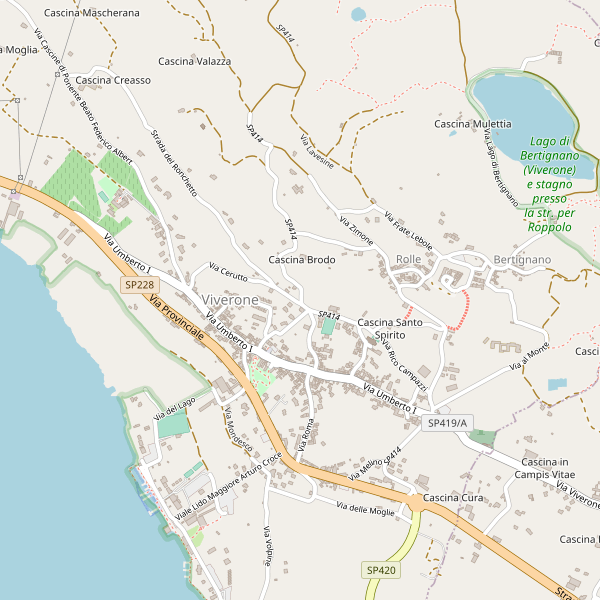 Thumbnail mappa ospedali di Viverone