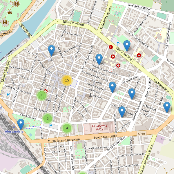 Thumbnail mappa bancomat di Alessandria