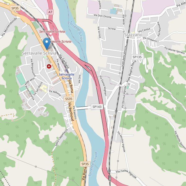Thumbnail mappa bancomat di Serravalle Scrivia