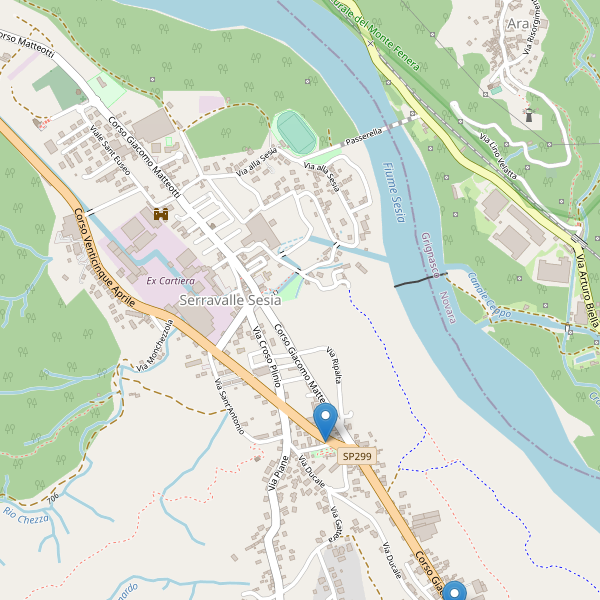 Thumbnail mappa bar di Serravalle Sesia