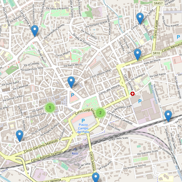Thumbnail mappa farmacie di Asti
