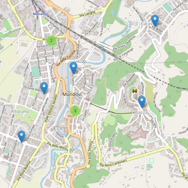 Thumbnail mappa farmacie di Mondovì