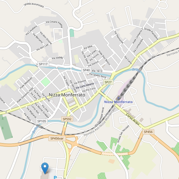 Thumbnail mappa farmacie di Nizza Monferrato