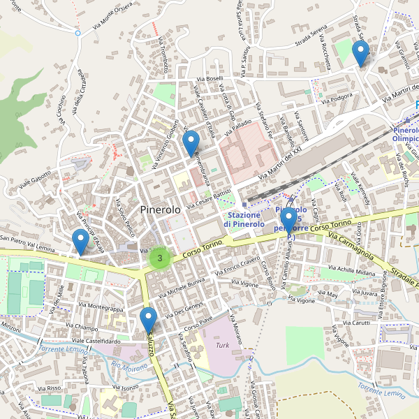 Thumbnail mappa farmacie di Pinerolo
