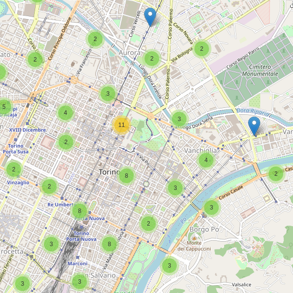 Thumbnail mappa farmacie di Torino