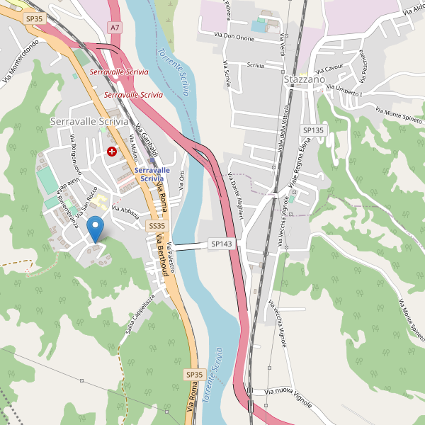 Thumbnail mappa hotel di Serravalle Scrivia