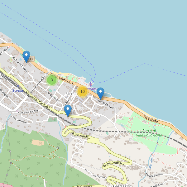 Thumbnail mappa hotel di Stresa