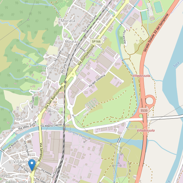 Thumbnail mappa hotel di Villadossola
