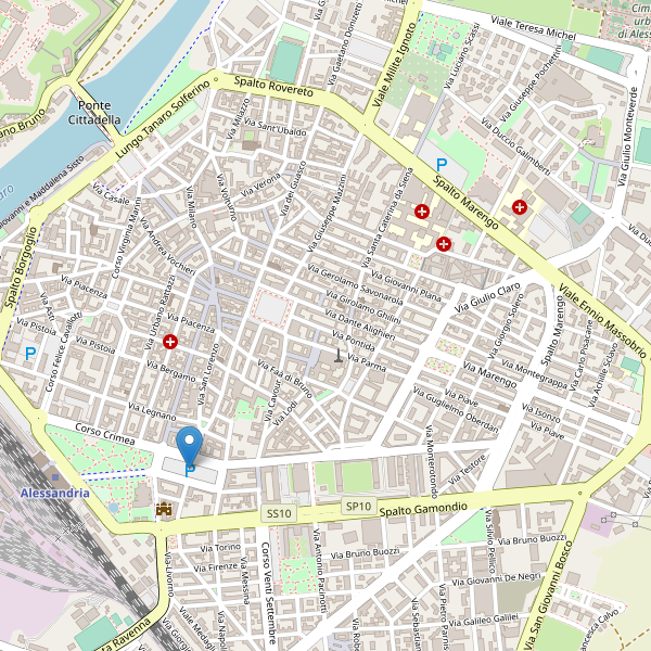 Thumbnail mappa mercati di Alessandria