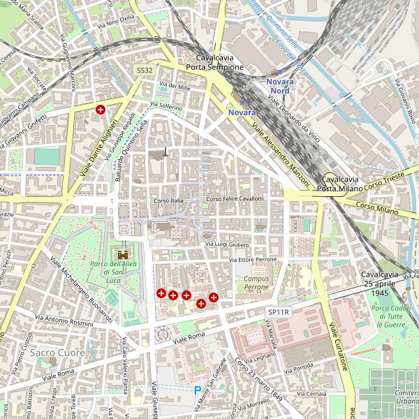 Thumbnail mappa mercati di Novara