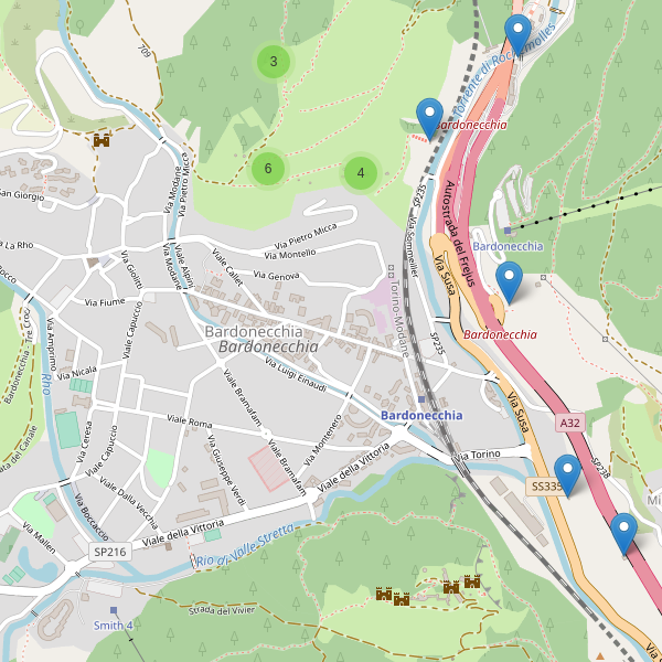 Thumbnail mappa monumenti di Bardonecchia