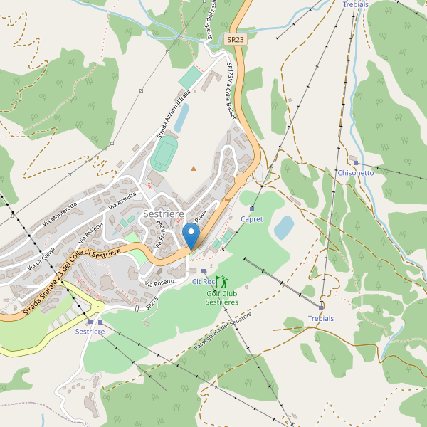 Thumbnail mappa monumenti di Sestriere