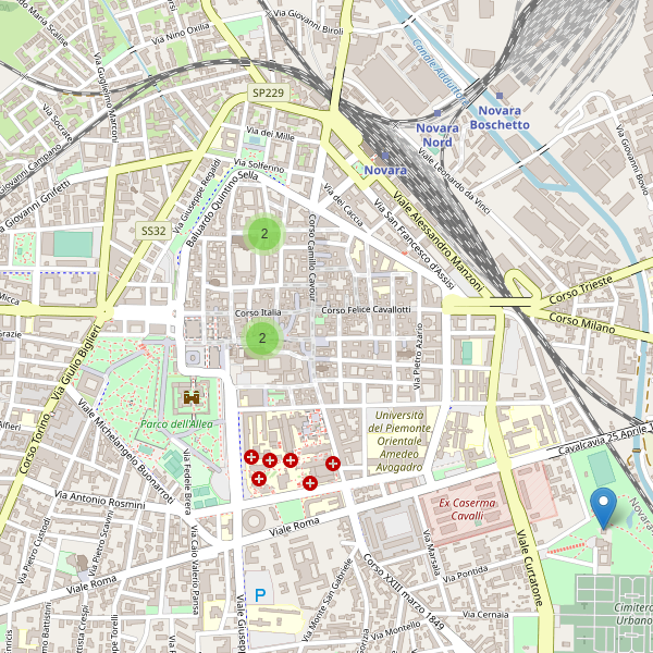 Thumbnail mappa musei di Novara
